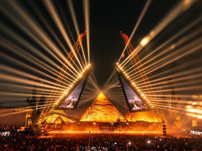 Starlight Festival Makes Historic Debut at the Great Pyramids of Giza