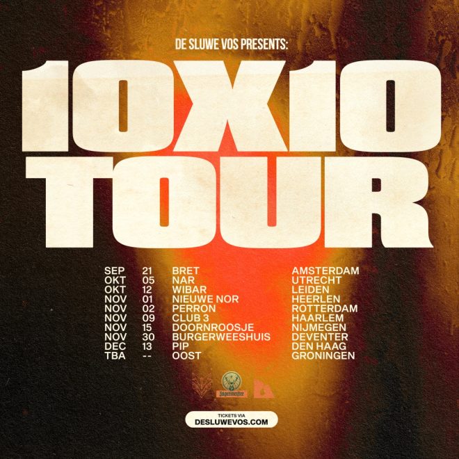 De sluwe vos launches club tour "10x10" rediscovering dutch club culture in the fall of 2024