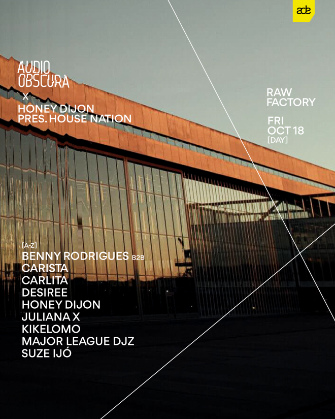 Audio Obscura x Honey Dijon pres. House Nation w/ Carlita, Major League DJz & more