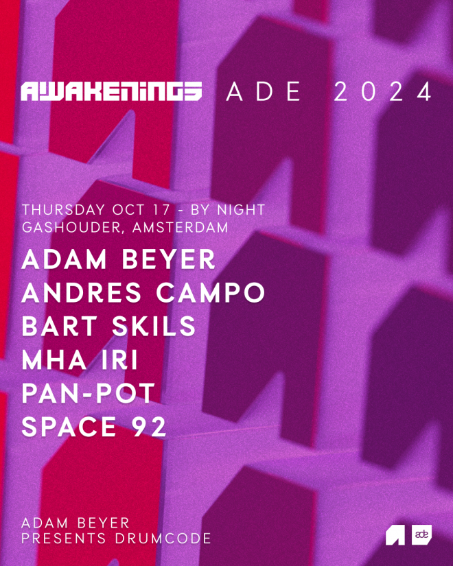 Awakenings | Adam Beyer presents Drumcode ADE 2024