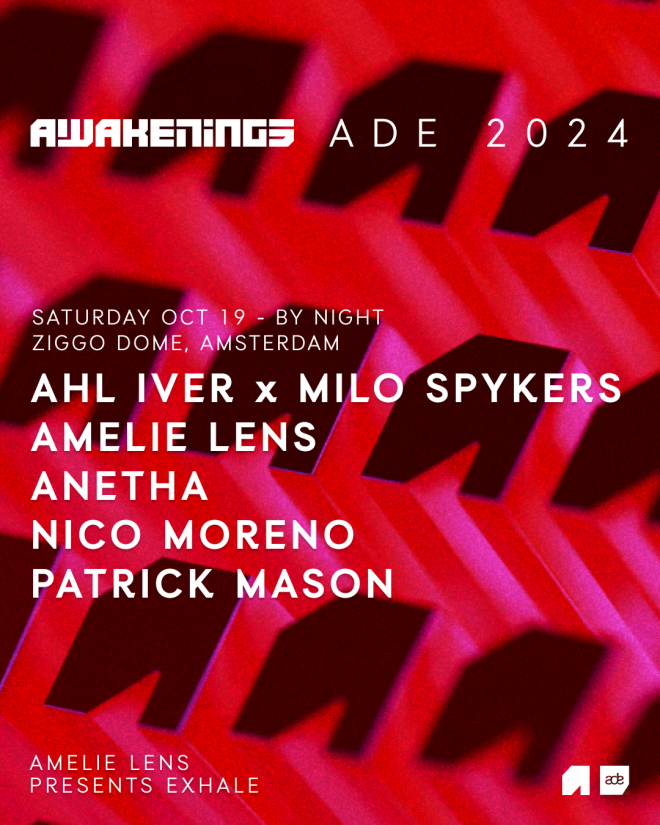 Awakenings | Amelie Lens presents Exhale ADE 2024