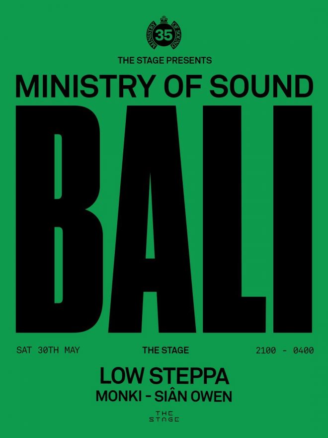 Ministry of Sound announces Bali residency at The Stage as part of 35-year world tour