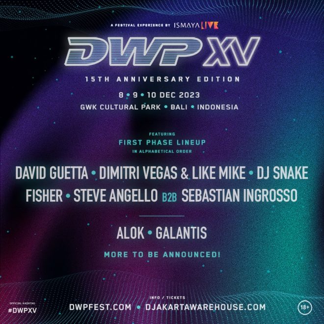 Djakarta Warehouse Project Announces Phase One Lineup for Fifteenth Anniversary Edition in Bali