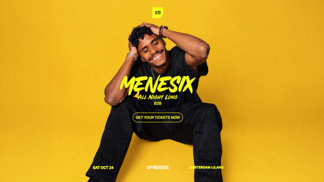 MENESIX to debut new sound at his own ADE 2026 event