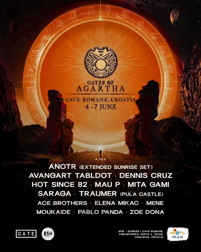 Gates of Agartha Croatia Reveals 2026 Line-Up for Cave Romane