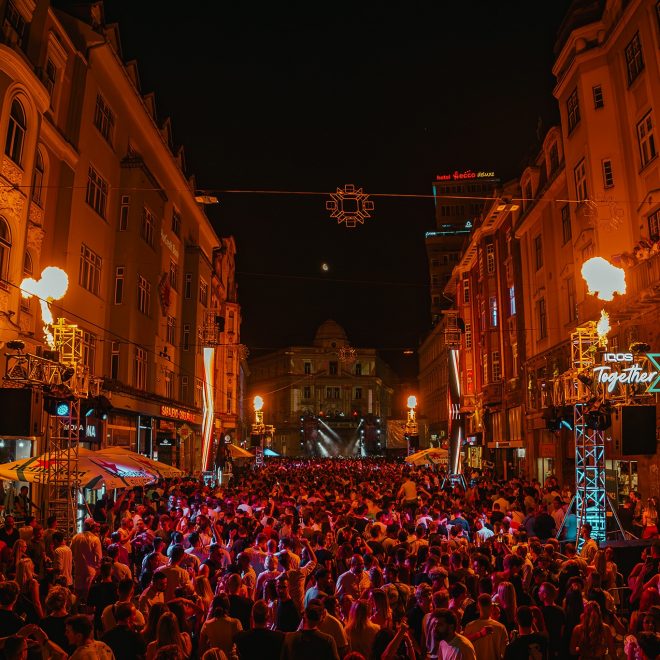 Magic of Sarajevo: the night when the city danced in the rhythm of the garden of dreams