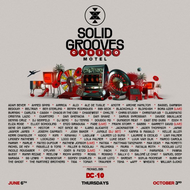 Solid Grooves announces 2024 opening party and full season lineup
