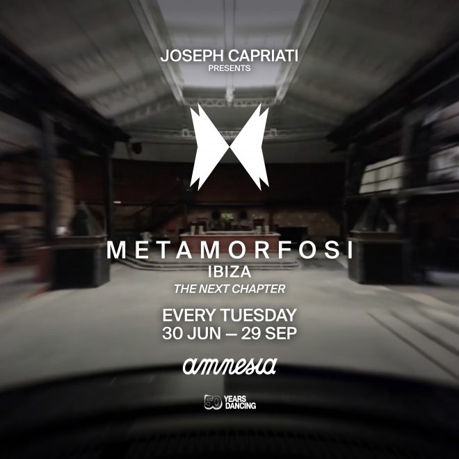 Joseph Capriati is coming home: Metamorfosi takes over Tuesdays in Ibiza