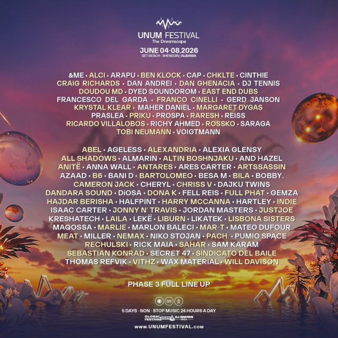 UNUM Festival 2026: Europe’s Hidden Gem Unveils Full Lineup and a New Secret Stage