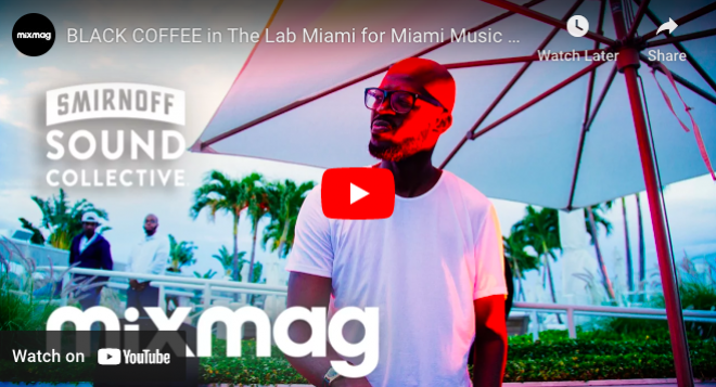 BLACK COFFEE in The Lab Miami for Miami Music Week