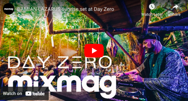 DAMIAN LAZARUS sunrise set at Day Zero