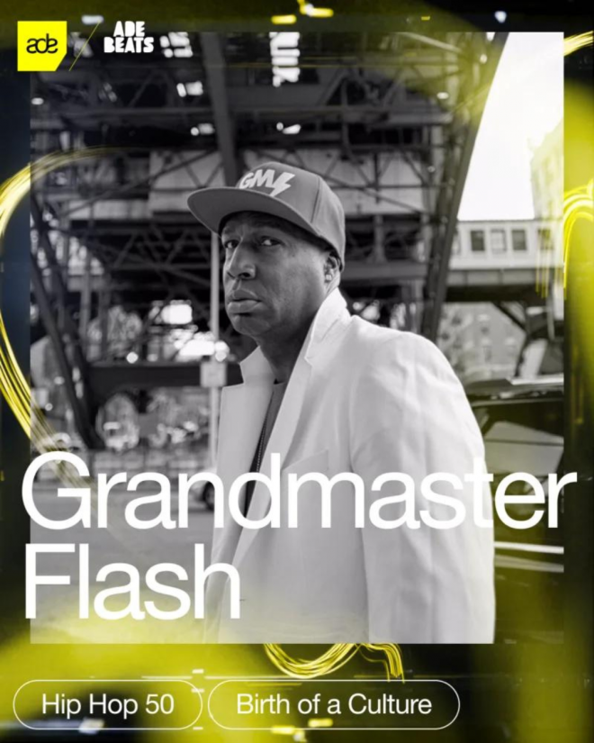 AMSTERDAM DANCE EVENT INVITES SPECIAL GUEST GRANDMASTER FLASH TO CONFERENCE PROGRAMME