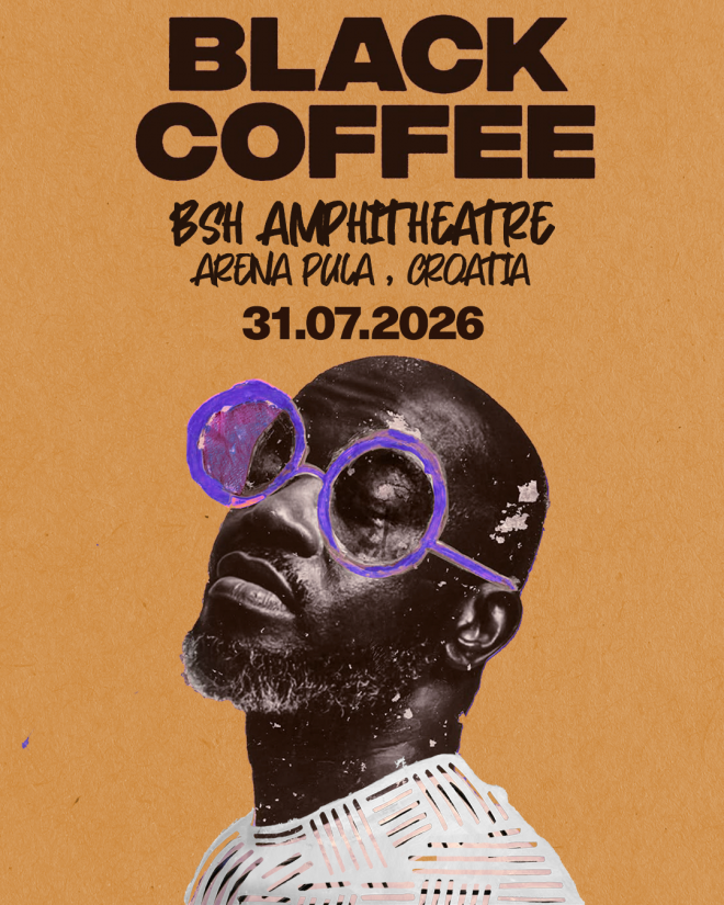 Black Coffee Announces Open-Air Show at Croatia's Pula Arena