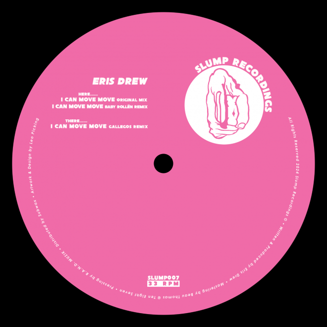 Slump Recordings drops new Eris Drew single alongside two standout remixes from Baby Rollén and Gallegos