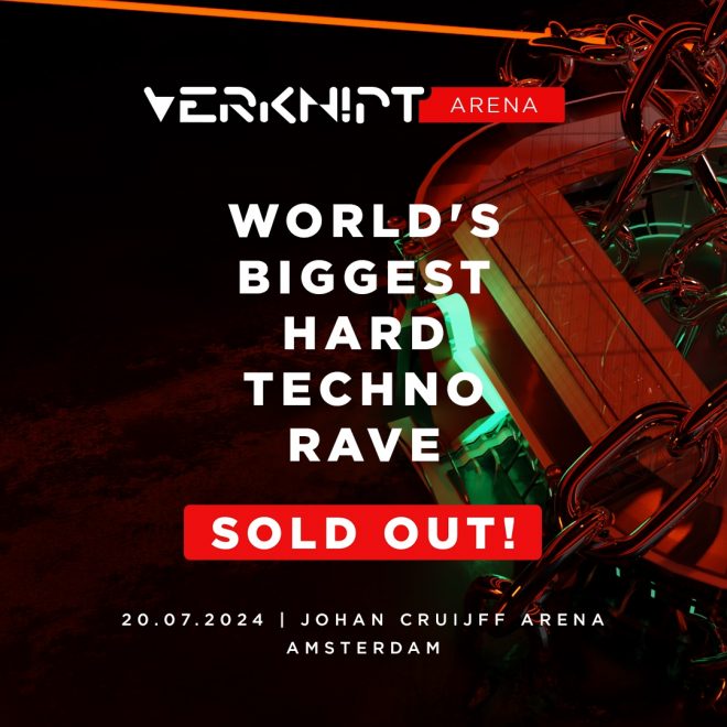 VERKNIPT SELLS OUT 40.000 CAPACITY ARENA SHOW IN 3 HOURS