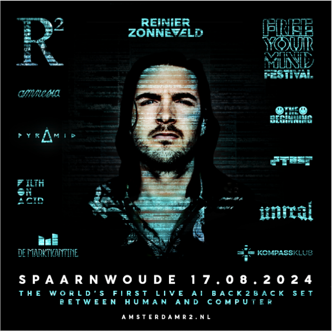 Reinier Zonneveld to debut groundbreaking ai project this weekend at r² festival